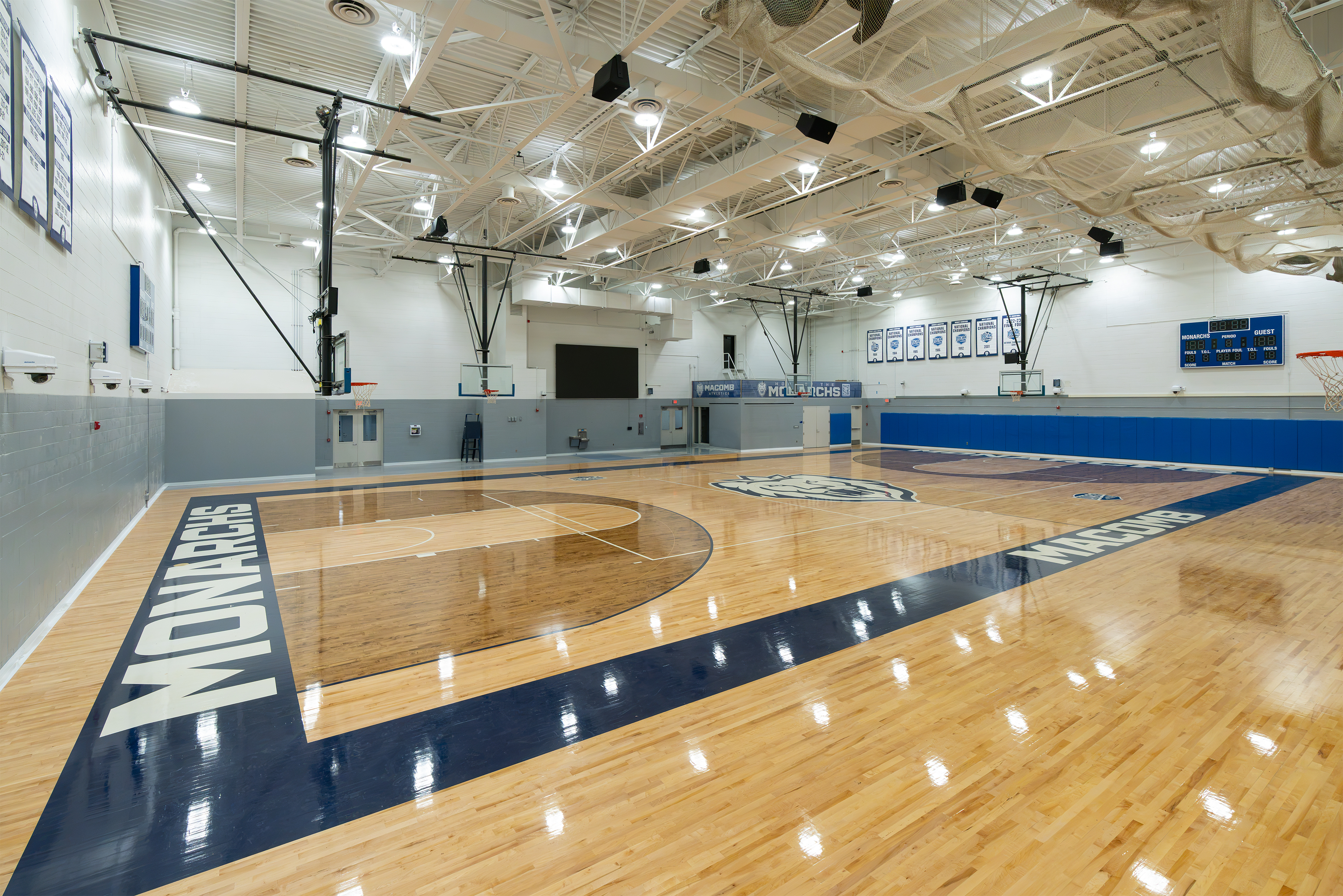Athletics and Expo Center renovation includes a Monarch-branded gymnasium
